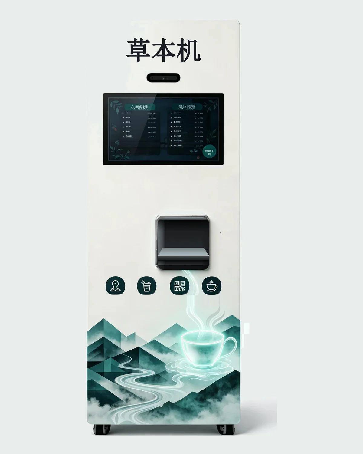 DOZZON herbal series floor-standing machine