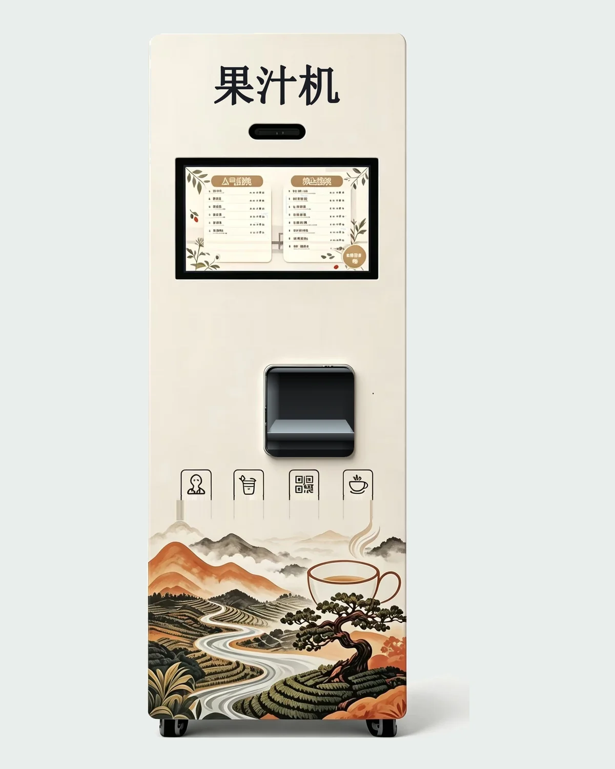 DOZZON juice series floor-standing machine